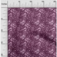 thumbnail image 2 of oneOone Tissu Violet en Polyester Lycra à Fleurs, Tissu pour Robe, Tissu Imprimé, Tissu au Mètre, 56 Pouces de Large, 2 of 4
