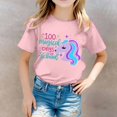thumbnail image 2 of TZEWGL Cute Shirt For Girl Boy Print Round Neck Loose Short Sleeve Top For Infnants size 6-7T, 2 of 4
