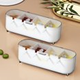 thumbnail image 4 of EGNMCR Kitchen Utensils Set, Condiment Container 4-Compartment Seasoning Jar Storage Container Contains 4 Tablespoons They Are Used To Store Spices Seasonings And Peppe Seasoning boxes, 4 of 6