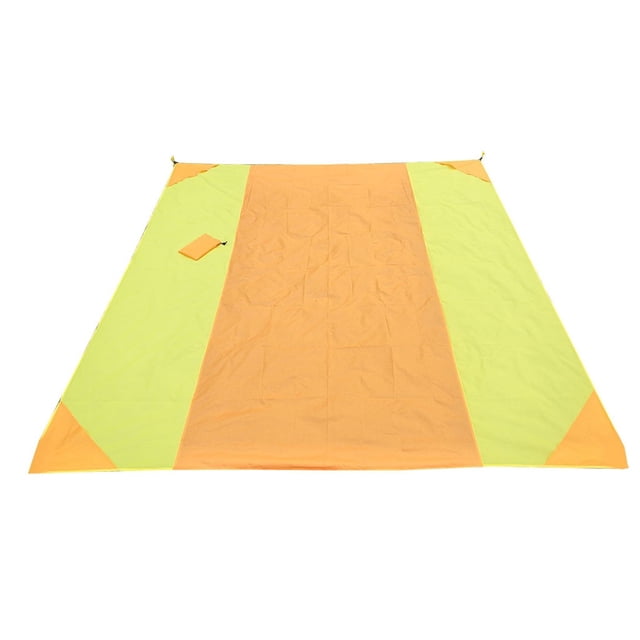 Sand Free Beach Mat Outdoor Picnic Blanket Waterproof Rug Sandless Mattress Pad 106x83 Inch
