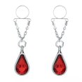 thumbnail image 1 of SNNROO 2X Sexy Adjustable Nipple Rings Non-Piercing Clip On Dangle Fake Nipplerings-08, 1 of 6