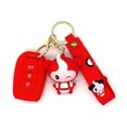 thumbnail image 4 of Decodeary 3pieces Car Key In Style Silicone Car Key Case Non-toxic Silicone Car Key Cases orange, 4 of 6