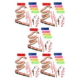 thumbnail image 3 of Youkk 6x Lightweight And Flexible Joint Dance Ribbon For Easy Maneuvering Fine Stitching Gymnastics Ribbon 5Set, 3 of 6