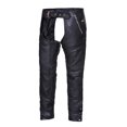 thumbnail image 1 of Chaps de Moto Unisexes à 4 Poches avec Doublure à Pression, Noir, Taille - TP, 1 of 1