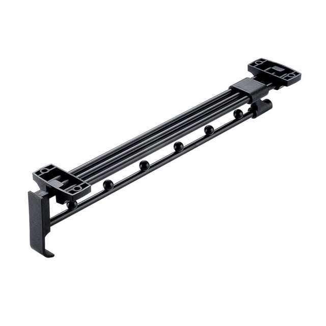 Lot de 2 Tringles de Garde-Robe Robustes, Support de Cintres pour Garde-Robe, Rail de Garde-Robe à Montage Supérieur, Tringle de Tube de Rail d'Organisateur Ajustable Taille : 30CM 355mm