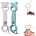 thumbnail image 1 of Dvkptbk Bottle Opener 2pc 4 In 1 Manual Lid Remover Multifunctional Bottle Opener Kitchen Accessories Home Kitchen Screw Can Opener, 1 of 9