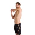 thumbnail image 2 of Speedo Men's Adult Elite Competition Intent Jammer - Black/Rose Gold, Size: 23, 2 of 4