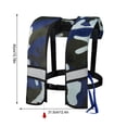 thumbnail image 3 of COM1950s Life Jackets for Adults, Life Vests for Adults, Manual Inflatable Life Jacket Outdoor Adult Fishing Manual Air Expandable Life Jacket Vests, Adult Life Jackets, Adult Life Jackets, 3 of 3