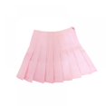 thumbnail image 3 of Jupe de Tennis pour Femmes et Filles Blanche Taille Haute à Carreaux Patineuse Évasée Plissée Mini Robe m Minuit, 3 of 6