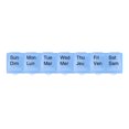 thumbnail image 2 of Equate Large Pill & Vitamin Planner Box, 2 of 4
