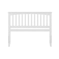thumbnail image 4 of Pemberly Row Tête de Lit en Bois Mission Grand Lit, Blanc, 4 of 6