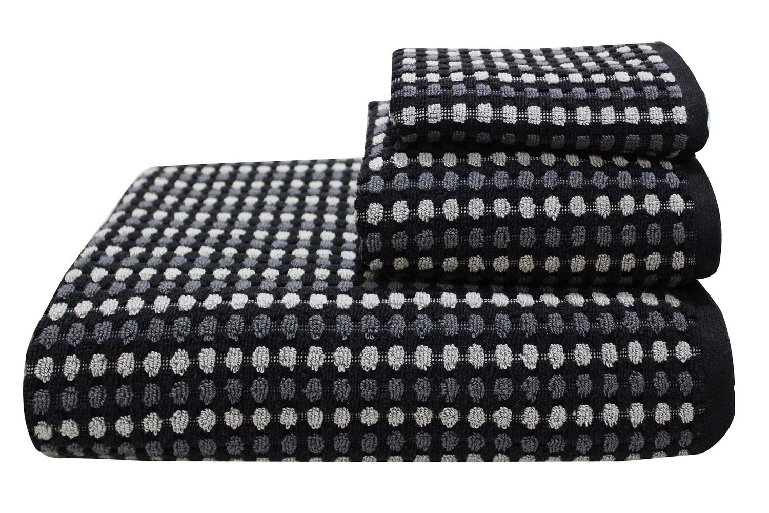 Serviette de toilette en coton Hometrends pour salle bain, douce et absorbante.