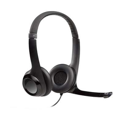 Logitech H390 USB-A Computer Headset - Black