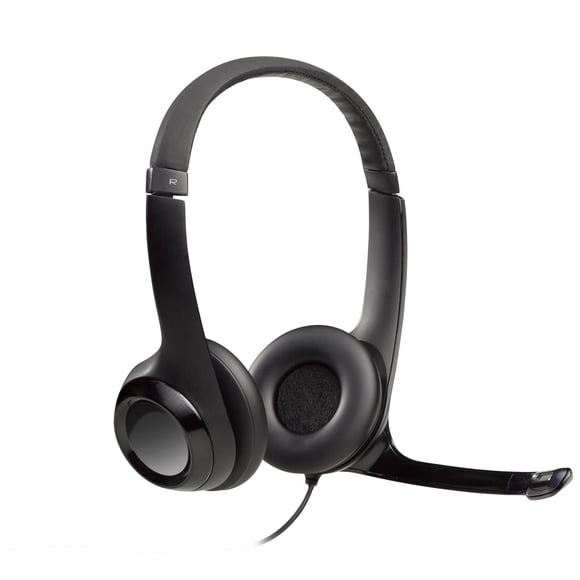 Casque USB-A pour ordinateur Logitech H390- Noir