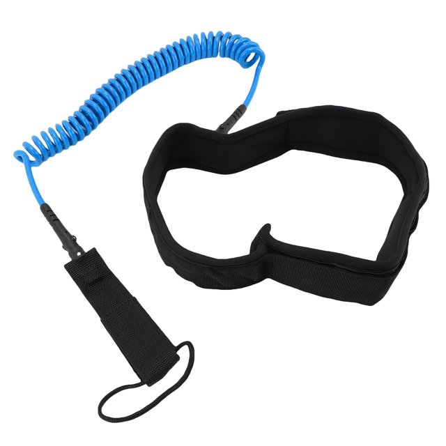 10ft Surf Leash, 7mm TPU High Strength Adjustable Touch ,Fastener Paddleboard Leash for Small and Medium Sized Waves
