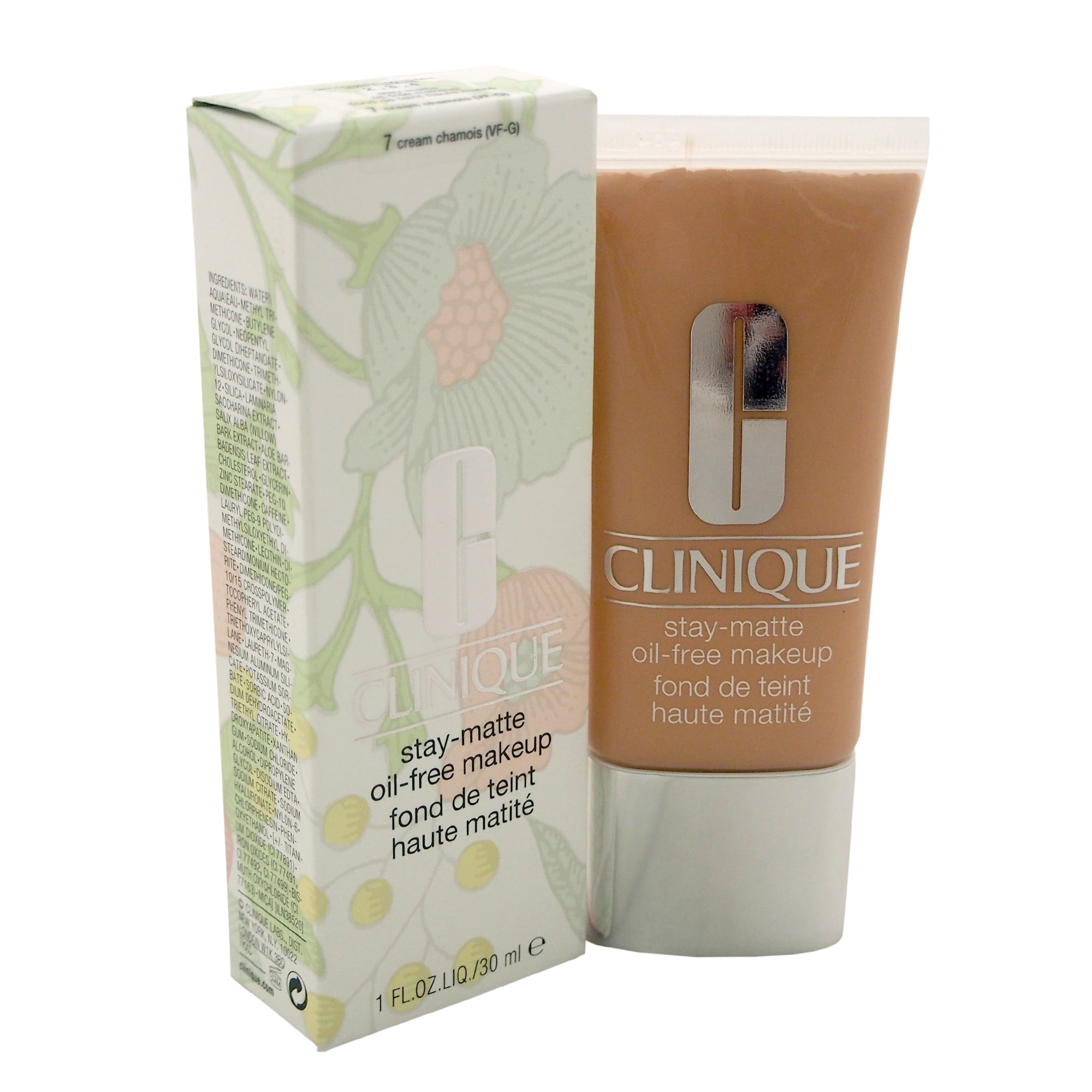 Stay-Matte Oil-Free Makeup - # 7 Cream Chamois (VF-G) - Dry Combination To Oily Clinique Makeup 1 oz Women