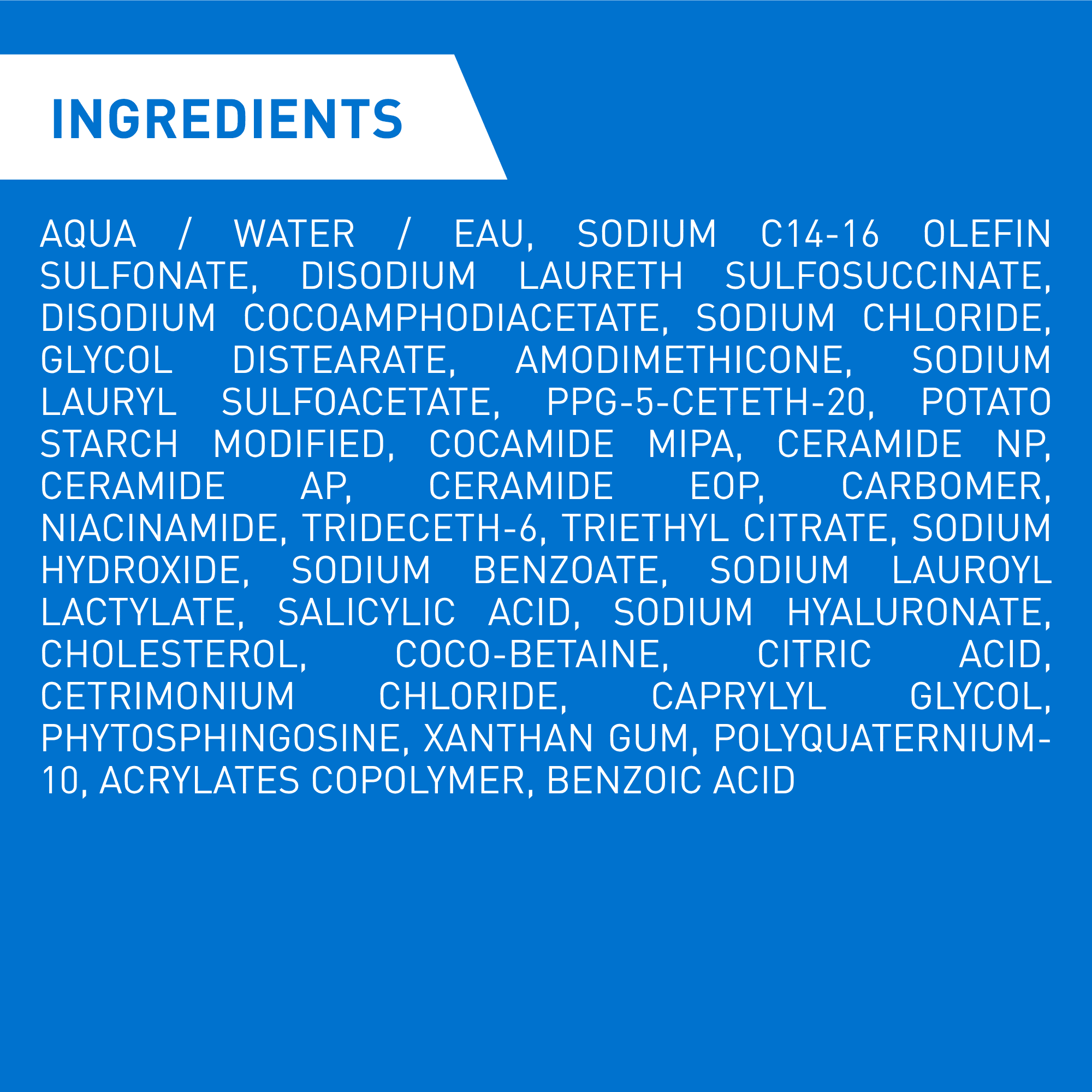 CeraVe Shampooing Hydratant Doux, Shampooing Sans Sulfates avec des Céramides et de la Niacinamide