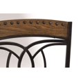 thumbnail image 5 of Hillsdale Tabouret de Bar Pivotant de 47 Po en Marron Antique, 5 of 5