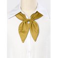 thumbnail image 2 of INSPIRE CHIC Robe de Marin pour Femme Pré-Nouée avec Nœud Papillon Nœud Papillon Déco Jaune Doré Taille Unique, 2 of 5