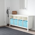 thumbnail image 3 of YOYTOO Lot de 2 Bacs de Rangement en Tissu Pliables, Bacs de Rangement Pliables de 11 Pouces, 3 of 6