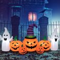 thumbnail image 1 of Costway Citrouilles Gonflables d'Halloween de 9 Pieds de Long Auto-Gonflantes, 1 of 10
