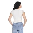 thumbnail image 2 of My Sister's Closet Girls' Puff Sleeve Lace Top, 2 of 7