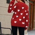 thumbnail image 4 of RKSTN Sweaters for Women Fashion Sleeves Round Neck Loose Tops Blouse Knitted Sweater Fall Sweaters, 4 of 5