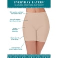 thumbnail image 3 of Vanity Fair Womens Everyday Layers Seamless Smoothing Slip Short, L, 3 of 3