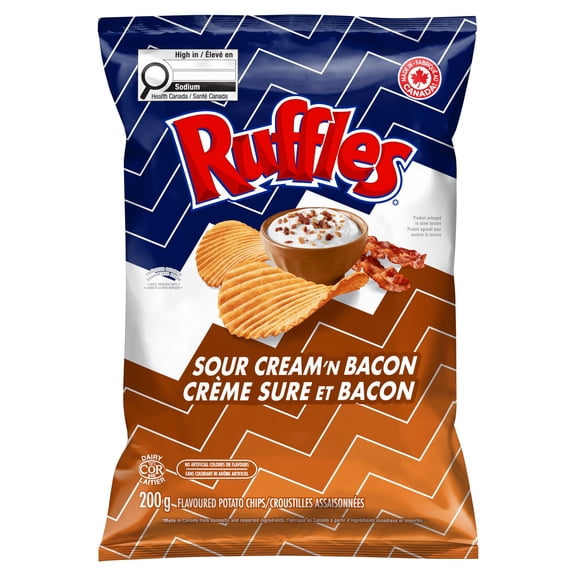 Ruffles Sour Cream 'n Bacon
