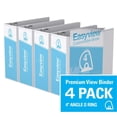 thumbnail image 1 of Davis Group, Easyview Premium, D Ring, Customizable, View Binder, 4 Pack, 4", 1 of 3