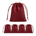 thumbnail image 1 of TOPTIE 50 PCS Microfiber Jewelry Bags, Drawstring Gift Wrap Bags with Ultra Soft Short Plush, 1 of 6