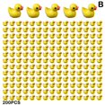 thumbnail image 1 of 100/200PCS Mini Rubber Ducks Miniature Resin Ducks Duckies_ Tiny Yellow L9P8, 1 of 6