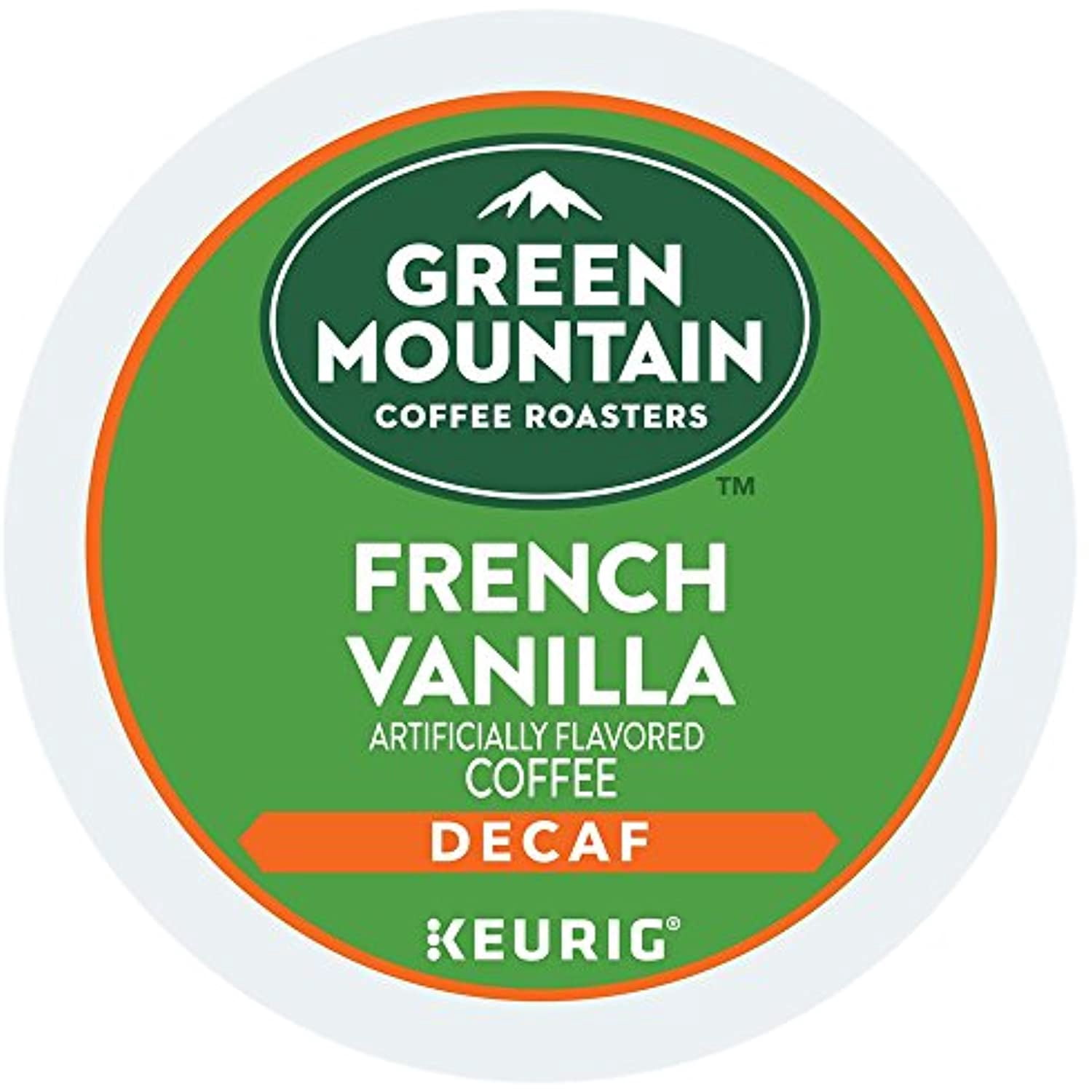 Green Mountain French Vanilla Decaf Flavored Coffee 1 Box Of 24 K-Cups