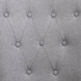 thumbnail image 5 of vidaXL Dining Chairs with Armrests 2 pcs Light Grey Fabric, 5 of 5
