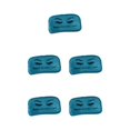 thumbnail image 3 of maskred Durable Eyelash Extension Forehead Pad Microfiber Holder Extension Soft Tray Blue 9 x 19cm 5Set, 3 of 6
