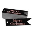 thumbnail image 1 of Inkdotpot Pack Of 100 Real Rose Gold Foil Paper Tags Merry Christmas Favor Hang Tags, 1 of 6