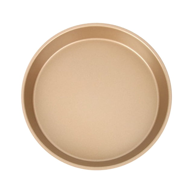 Meitianfacai Moule à Pizza en Acier Inoxydable de 8 Pouces, Plaques de Cuisson Rondes, Moule Croustillant pour Four pour la Cuisson et le Service