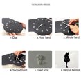 thumbnail image 4 of Creative Cartoon Cute Cat Wall Clock Home Decor Watch Way Tail Move Silence, 4 of 4