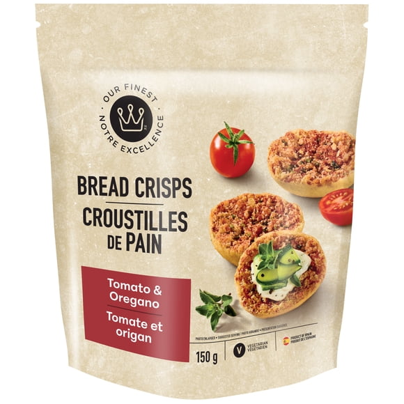 Our Finest Tomato & Oregano Bread Crisps