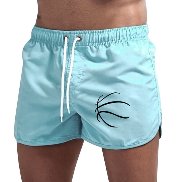Men's Board Shorts Spring and Summer Splicing Swimming Trousers for Beach Surfing Activities