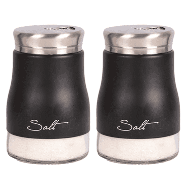Salt And Pepper Shakers Set, Kitchen Decor, Glass Salt And Pepper Shakers Set, Cute Salt Shaker