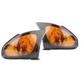 thumbnail image 3 of Corner Light Cover, 1 Pair Turn  Light Cover Anti Scratch  For Car Accessories Replacement For E46 3-Series 4DR 2002-2005, 3 of 8