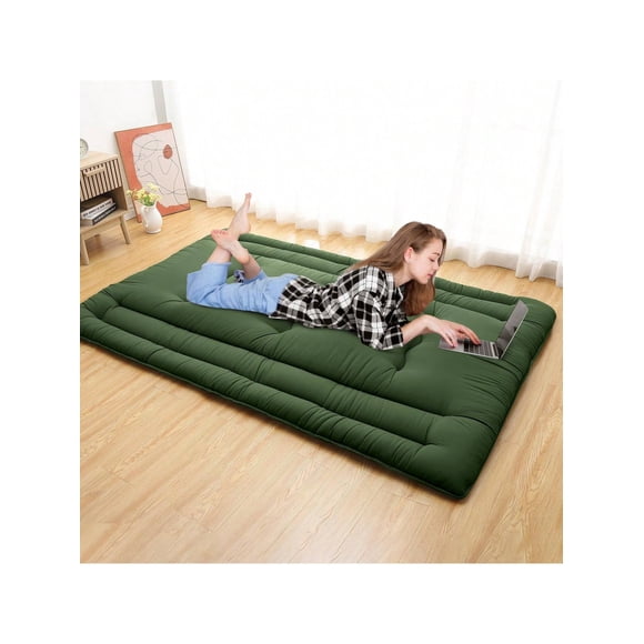 EastVita Futon Mattress Full Size. Foldable Sleeping Mattress Tatami Mattress For Adults. Roll Up Japanese Style Floor Bed Dormitory Floor Mattress For Rv Travel Camping
