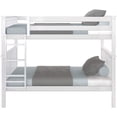 thumbnail image 3 of BEDSMART Lit Superposé Double sur Double en Bois Massif / Blanc, 3 of 7