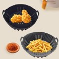 thumbnail image 4 of LCXmlly Mixing Stick High Temperature Resistance Fryer Pan Reusable Silicone Baking Tray Kitchen Supply, 4 of 6