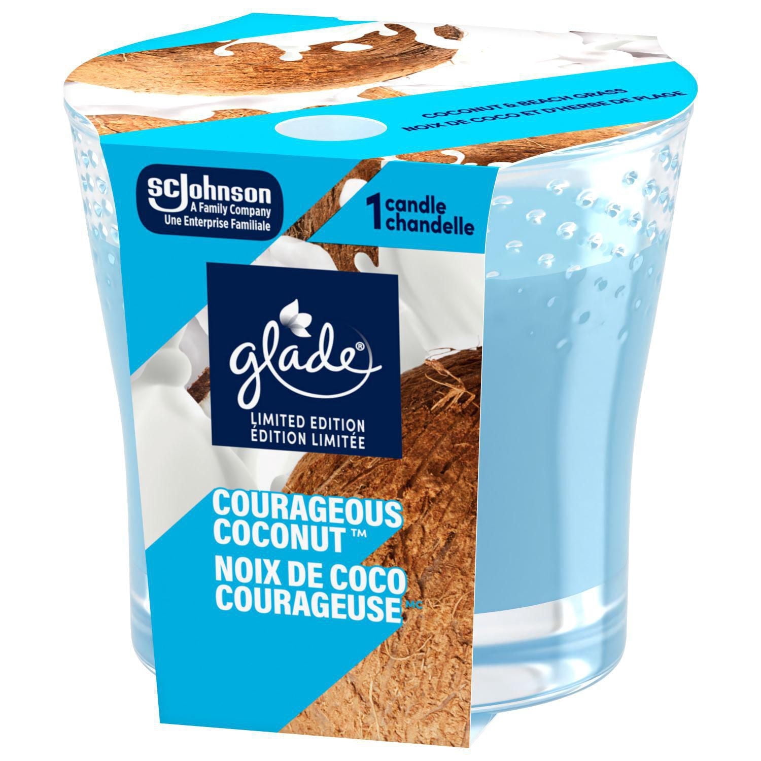 Glade Chandelle parfumée, Courageous Coconut™