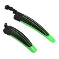 thumbnail image 1 of Labymos Adjustable Road Mountain Bike Bicycle Cycling Tire Front/Rear Mud Guards Mudguard Fenders Set, 1 of 7