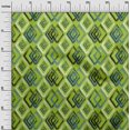 thumbnail image 3 of oneOone Tissu Polyester Lycra Vert Pâle Tissu Géométrique pour Robe Tissu Imprimé Tissu au Mètre 56 Pouces de Large, 3 of 5