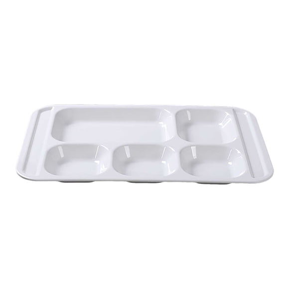 Plateaux de Restauration Rapide en Porcelaine Imitation Chaleur Spécialement Conçus pour l'École et les Cantines Unités Vaisselle de Qualité Commerciale