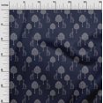 thumbnail image 2 of oneOone Cotton Cambric Fabric Tree & Giraffe Block Printed Fabric 1 Yard 56 Inch Wide, 2 of 4